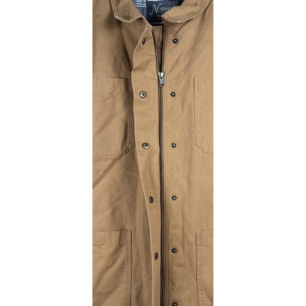 Natural Reflections Jacket Womens XXL Utility‎ Quilted Flannel Lined Canvas Barn - Picture 5 of 16